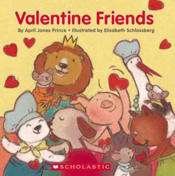 Paperback Valentine Friends Book