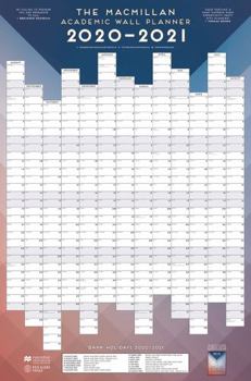Calendar The MacMillan Academic Wall Planner 2020-21 Book