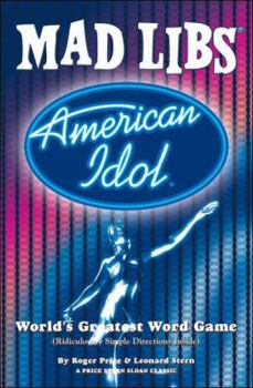 Paperback American Idol Mad Libs Book