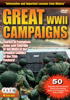 DVD Great WWII Campaigns Book