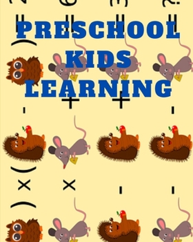 Paperback preschool kids learning: A book of 72 pages, the size of 10/10, in which everything a child needs to enter the world of numbers Book