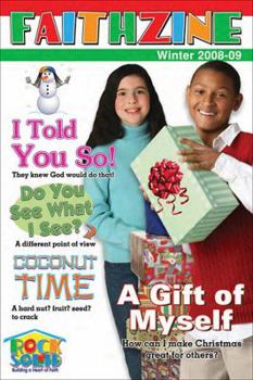Hardcover Rock Solid Tween Faithzine Winter 2008-2009 Book