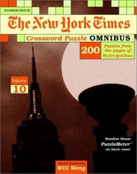 Paperback New York Times Crossword Puzzle Omnibus, Volume 10 Book