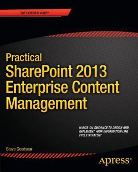 Paperback Practical SharePoint 2013 Enterprise Content Management Book