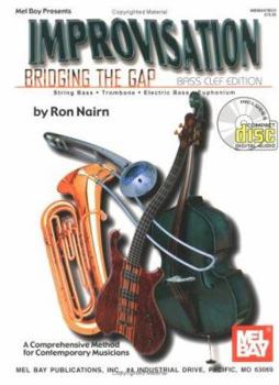Paperback Mel Bay Improvisation/Bridging the Gap-Bass Clef Edition Book