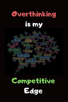 Paperback Overthinking is the Biggest Cause of my Happiness: Blank Lined Gift Journal/Diary/Notebook for School, Work or Home Book