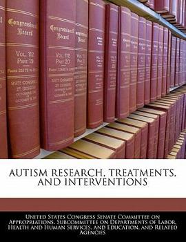 Paperback Autism Research, Treatments, and Interventions Book