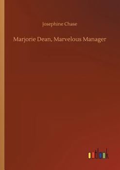 Paperback Marjorie Dean, Marvelous Manager Book