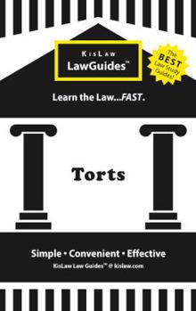 Paperback Kislaw Lawguides: Torts Book