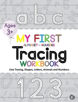 Paperback My First Alphabet and Numbers Tracing Workbook Book