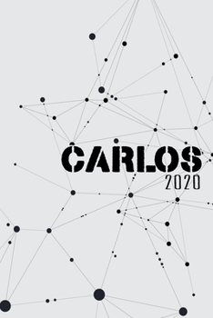 Terminkalender 2020: Für Carlos personalisierter Taschenkalender und Tagesplaner ca DIN A5 | 376 Seiten | 1 Seite pro Tag | Tagebuch | Wochenplaner (German Edition)