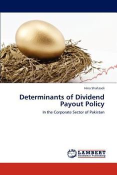 Paperback Determinants of Dividend Payout Policy Book