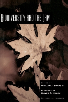 Paperback Biodiversity and the Law Book