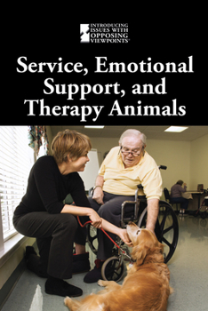 Paperback Service, Emotional Support, and Therapy Animals Book