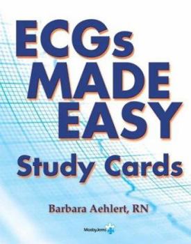 Hardcover Ecgs Made Easy Study Cards: Ecgs Made Easy Study Cards Book