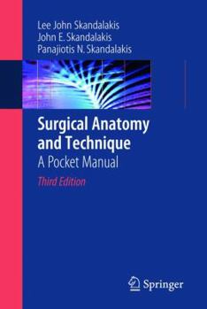 Paperback Surgical Anatomy and Technique: A Pocket Manual, 3rd Edition Book