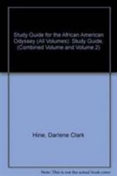 Study Guide for The African American Odyssey (Combined Volume and Volume 1)