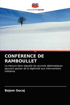 Paperback Conférence de Ramboullet [French] Book