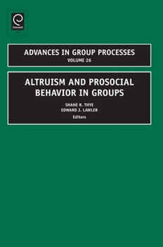 Hardcover Altruism and Prosocial Behavior in Groups Book