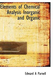 Paperback Elements of Chemical Analysis Inorganic and Organic Book