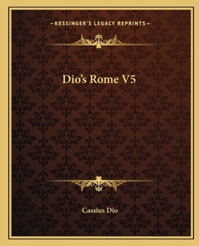 Paperback Dio's Rome V5 Book