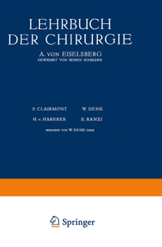 Paperback Lehrbuch Der Chirurgie: Erster Band [German] Book