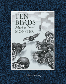 Hardcover Ten Birds Meet a Monster Book