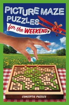 Paperback Picture Maze Puzzles for the Weekend: Volume 3 Book