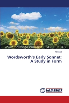 Paperback Wordsworth's Early Sonnet: A Study in Form Book
