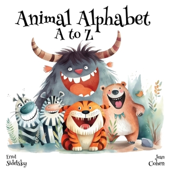 Paperback Animal Alphabet A to Z Book