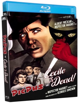 Blu-ray Picpus & Cecile Is Dead!: Inspector Maigret Book