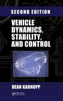 Hardcover Vehicle Dynamics, Stability, and Control Book