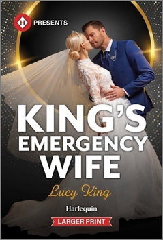 Mass Market Paperback King's Emergency Wife [Large Print] Book