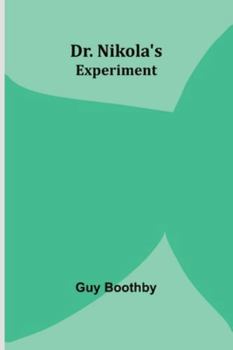 Paperback Dr. Nikola's Experiment Book