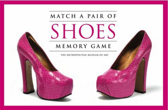 Paperback Match a Pair of Shoes Memory Game Book