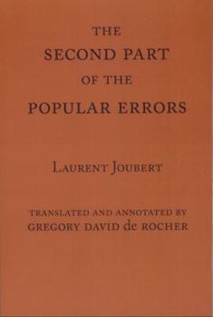 Hardcover The Second Part of the Popular Errors Book