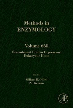 Hardcover Recombinant Protein Expression: Eukaryotic Hosts: Volume 660 Book