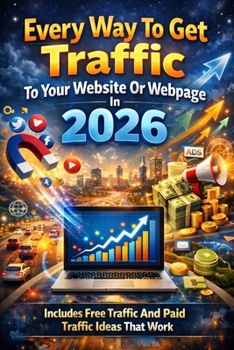 Paperback Every Way To Get Traffic To Your Website Or Webpage In 2026: Includes Free Traffic And Paid Traffic Ideas That Work Book