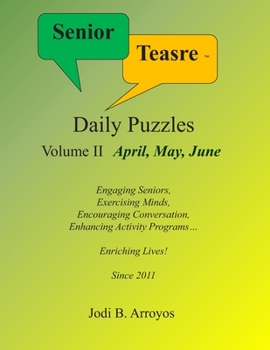 Senior Teasre (Vol II Apr, May, Jun)