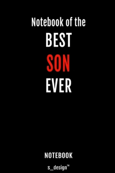Notebook for Sons / Son: awesome handy Note Book [120 blank lined ruled pages]