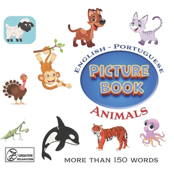 Paperback Picture book - English -> Portuguese - Animals: more than 150 words Book
