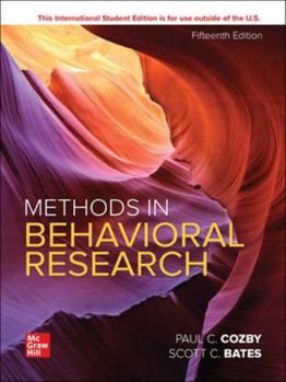 Paperback Methods in Behavioral Research ISE Book