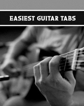 Paperback easiest guitar tabs: wonderful Blank Lined Gift notebook For guitar it will be the Gift Idea for guitar Lover Book