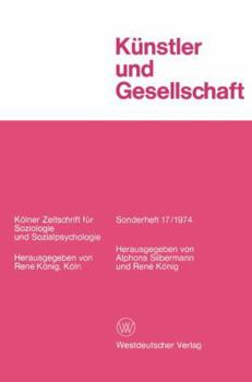 Paperback Künstler Und Gesellschaft [German] Book