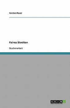 Paperback Faires Streiten [German] Book