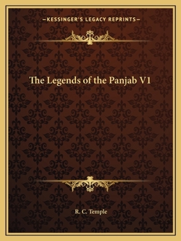 Paperback The Legends of the Panjab V1 Book
