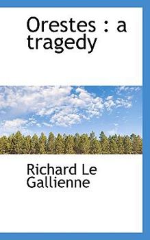 Paperback Orestes: A Tragedy Book