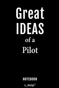 Notebook for Pilots / Pilot: awesome handy Note Book [120 blank lined ruled pages]