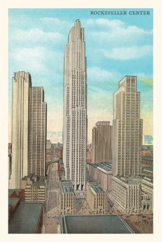 Paperback Vintage Journal Rockefeller Center Book