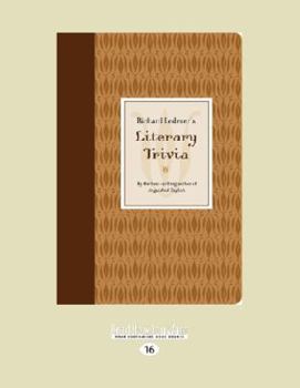 Paperback Richard Lederer's Literary Trivia (Large Print 16pt) [Large Print] Book